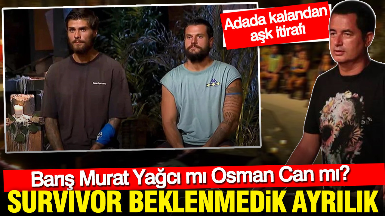 Survivor’da Şaşırtan Gelişmeler: Barış Murat Yağcı ve Osman Can Arasında Kıyasıya Mücadele