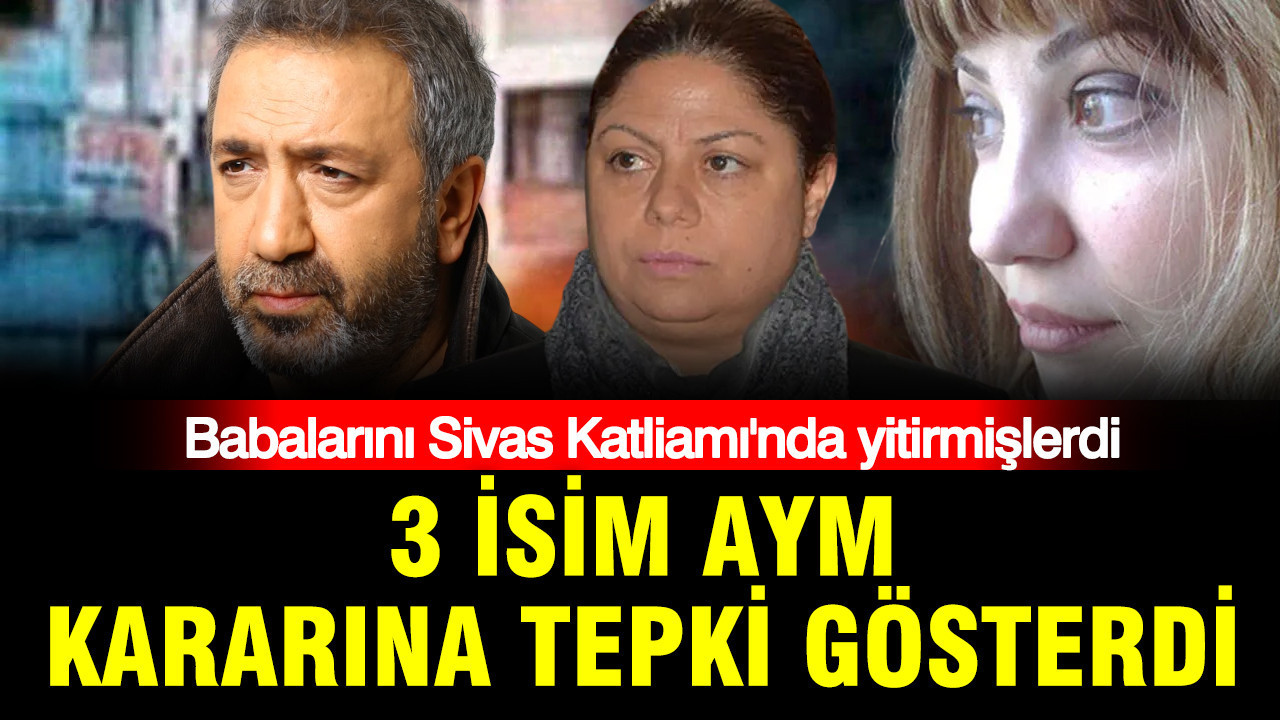 Babalarini sivas katliaminda kaybeden 3 isim aym kararina tepki gosterdi CInUqGZC